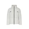 Herno Gray Polyester Coat In White