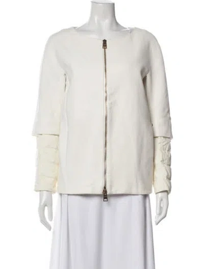 Pre-owned Herno Down Jacket In White