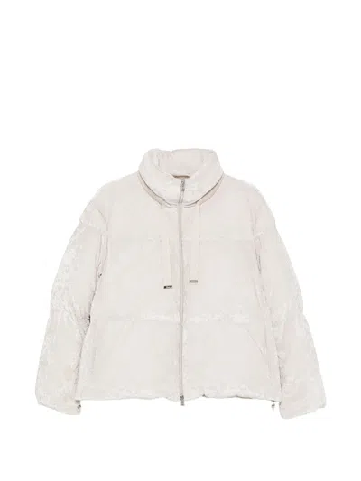 Herno Down Jacket In White