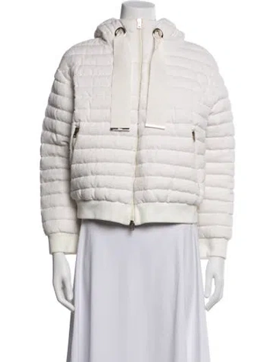 Pre-owned Herno Down Jacket In White