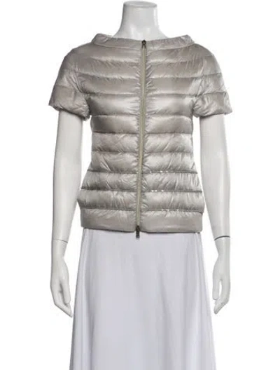 Pre-owned Herno Down Jacket In White