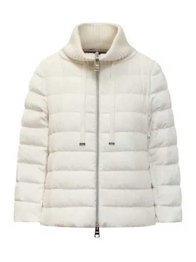 Herno Down Jacket In White