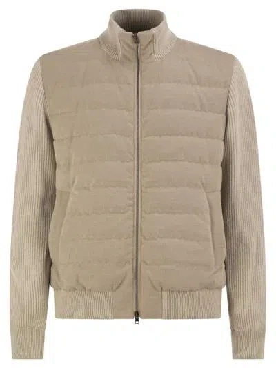 Herno Down Jacket With Chantilly Finish