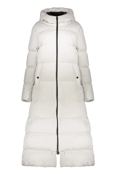 Herno Down Jacket With Elegant Hood In White