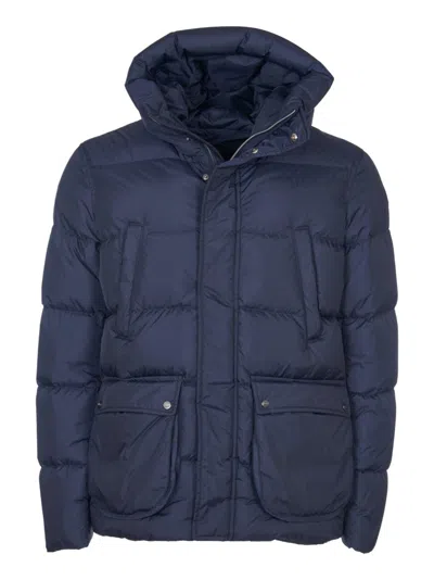 Herno Down Jacket In Navy