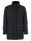 Herno Gore Windstopper Laminar Parka In Black