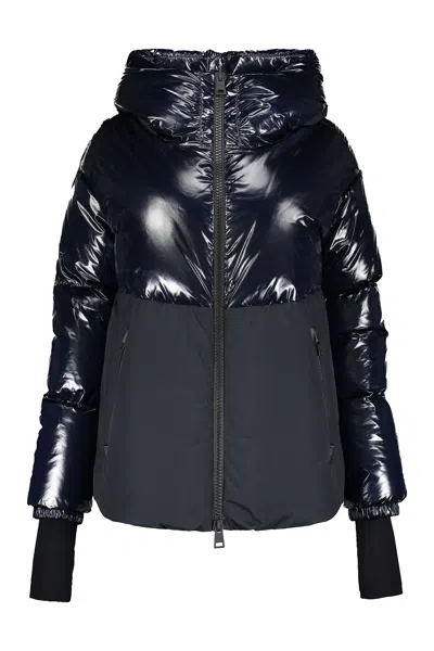 Herno Down Jacket With Hood In Black