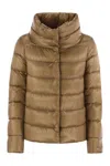 Herno Down Jacket With Ring Collar