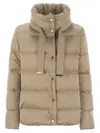 HERNO DOWN JACKET WITH RING COLLAR