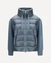 Herno Women Down Jacket With Wool Sleeves