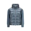 Herno Women Down Jacket With Wool Sleeves