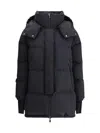 Herno Long Length Quilted Hooded Down Jacket
