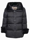 Herno Polar-tech Down Jacket In Black