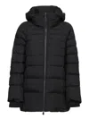Herno Ashapre Gore Black Down Jacket In Black