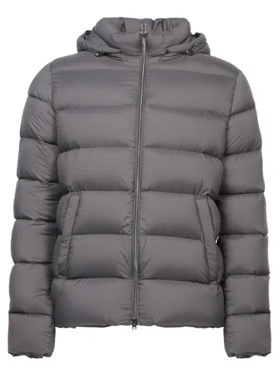 Herno Grey Down Jackets