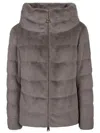 Herno Down Jackets In Grey