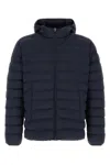 Herno Resort Jacket In Light Stretch Nylon In Blue
