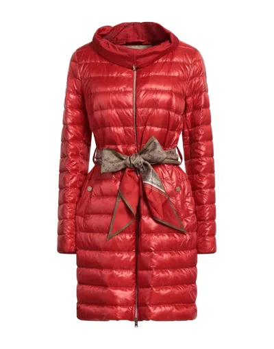 Herno Down Jackets In Red