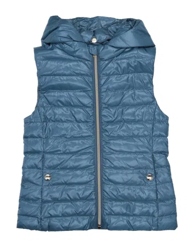 Herno Kids' Down Jackets In Slate Blue