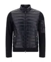 Herno Down-padded Bomber Jacket In Black