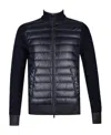 Herno Down-padded Bomber Jacket In Black
