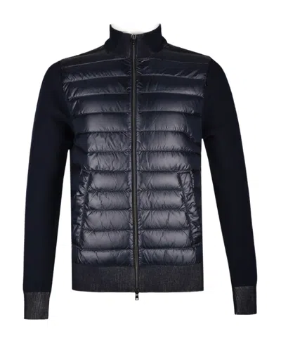 Herno Down-padded Bomber Jacket In Black
