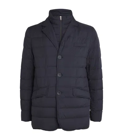 Herno Down Jacket In Blue