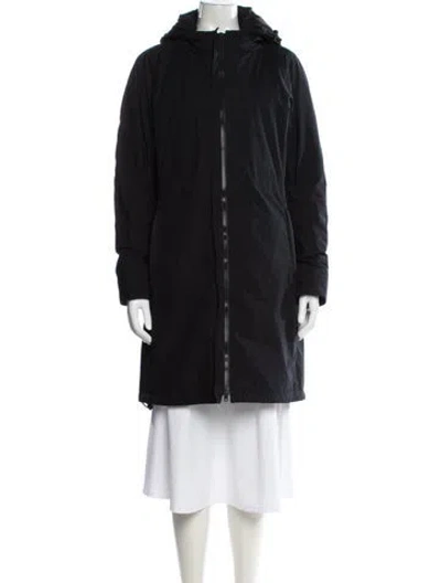 Pre-owned Herno Down Parka In Black