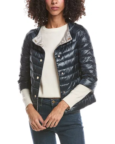 Herno Down Puffer Jacket In Gray