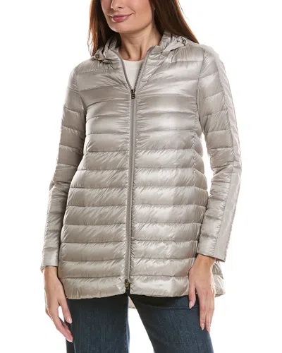 Herno Down Puffer Jacket In Gray
