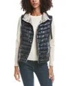Herno Down Puffer Vest In Blue