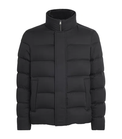 Herno Down Quilted Puffer Jacket In Blue