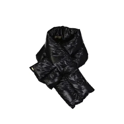 Herno Down Scarf In Black