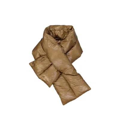 Herno Down Scarf In Brown