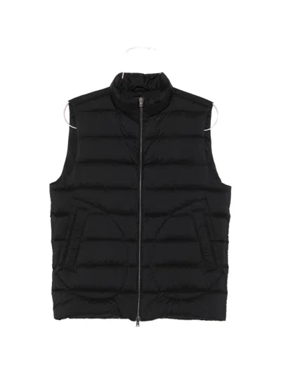 Herno Down Vest In Black