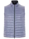 Herno Light Blue Nylon Reversible Jacket In Blue