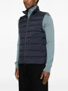 Herno Down Vest In Blue