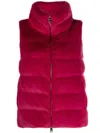 Herno Women Down Waistcoat In Pink