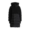 Herno Wool-blend Down Jacket In Black