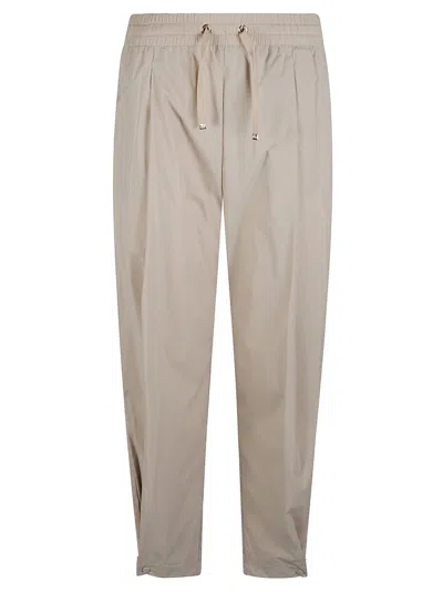 Herno Draw Stringed Trousers In Nuovo Chantilly