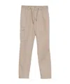 Herno Drawstring Cargo Trousers In Brown
