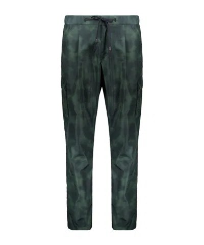 Herno Drawstring Casual Pants In Green