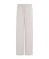 Herno Drawstring Casual Pants In White