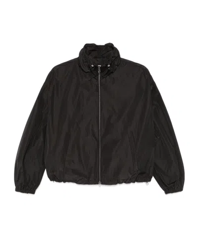 HERNO HERNO DRAWSTRING ZIP-UP JACKET