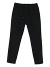Herno Woven Pants In Black