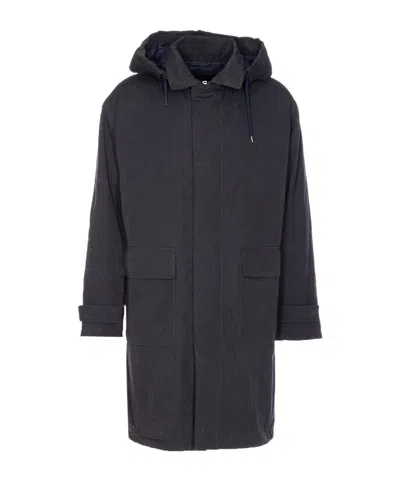 Herno Drawstring Down Jacket In Black