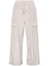 Herno Drawstring-fastening Trousers In Grey