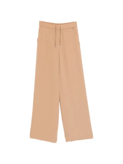 Herno Drawstring-fastening Trousers In Neutral