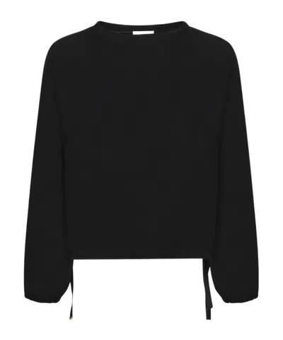 HERNO DRAWSTRING-HEM SWEATSHIRT