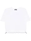 Herno Drawstring-hem T-shirt In White